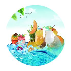 水吧果汁海报