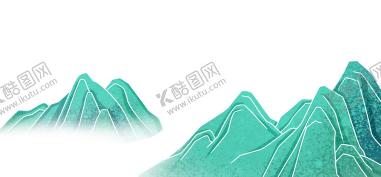 编号：88973412250759263807【酷图网】源文件下载-国潮山水边框图片 