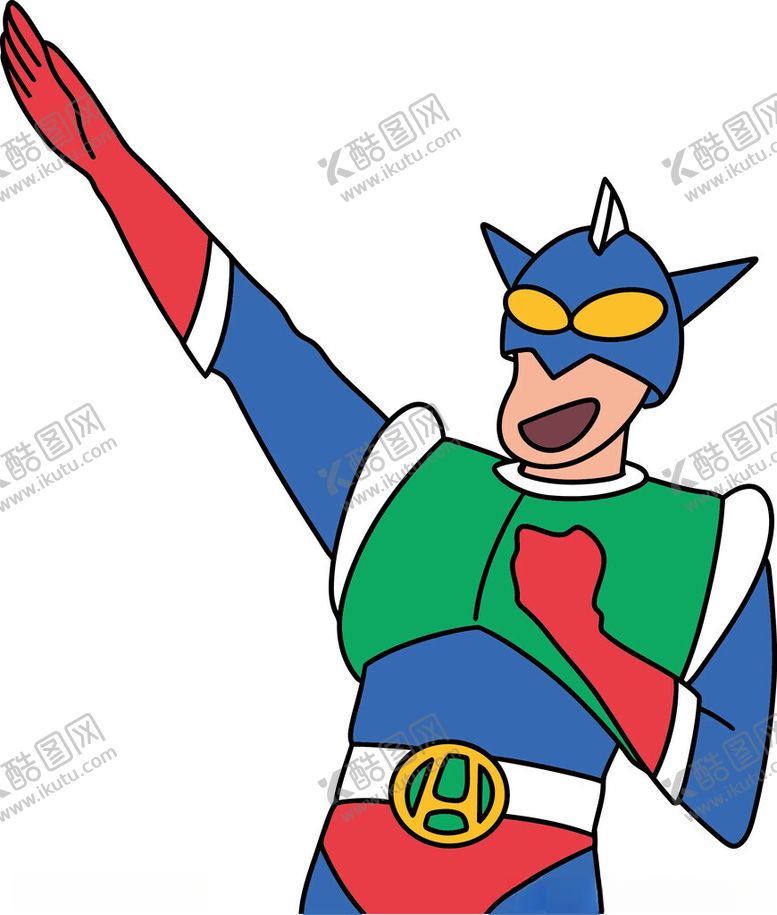 编号：58943102180113341161【酷图网】源文件下载-动感超人
