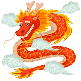 金龙色免扣浮雕素材