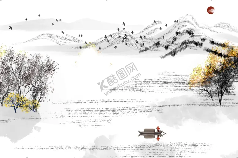 编号：68229706232048531909【酷图网】源文件下载-水墨山水画