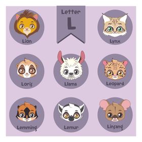 可爱动物头像图标集合