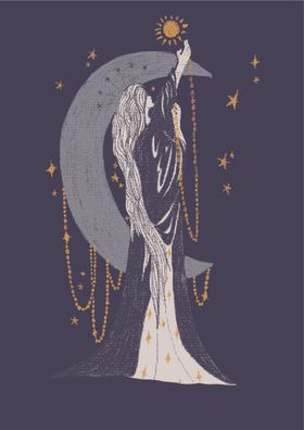 女神夜空