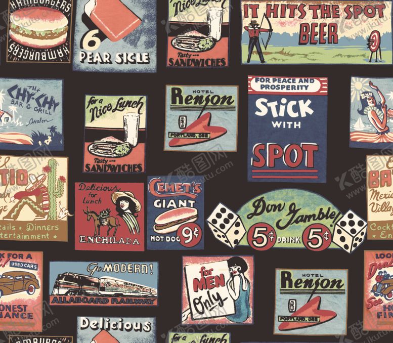 编号：88024410312210098783【酷图网】源文件下载-数码印花