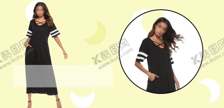 编号：40641409161049219595【酷图网】源文件下载-简约女装促销海报模板