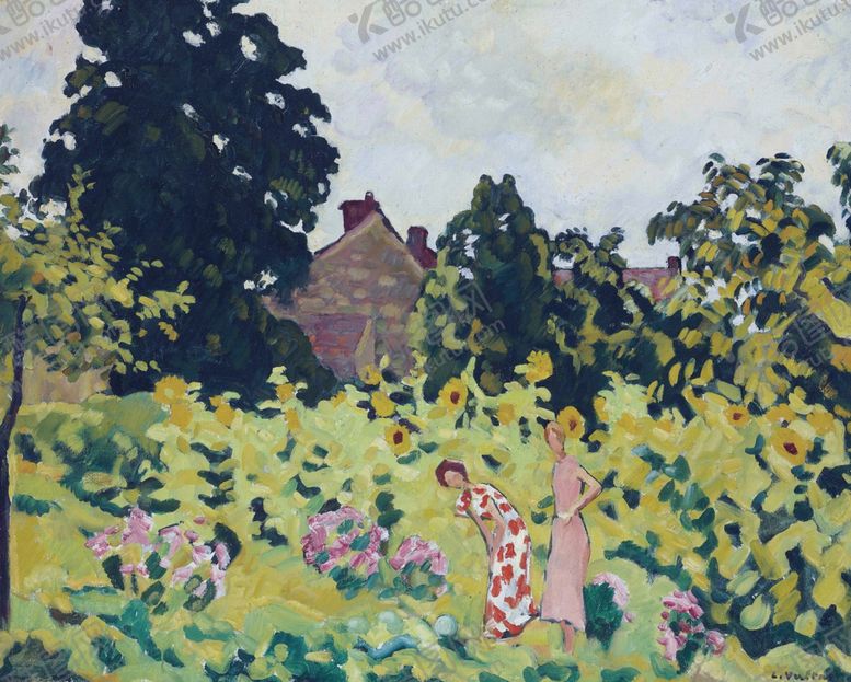 编号：38725409161843079795【酷图网】源文件下载-复古色调田园风景油画