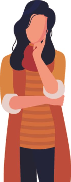 冬装服饰穿的人季卡通人物