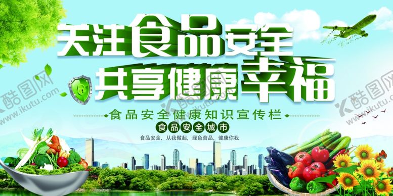 编号：47369307080145082223【酷图网】源文件下载-食品安全展板