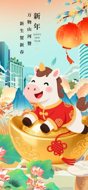 小马乘金船畅游城市上空