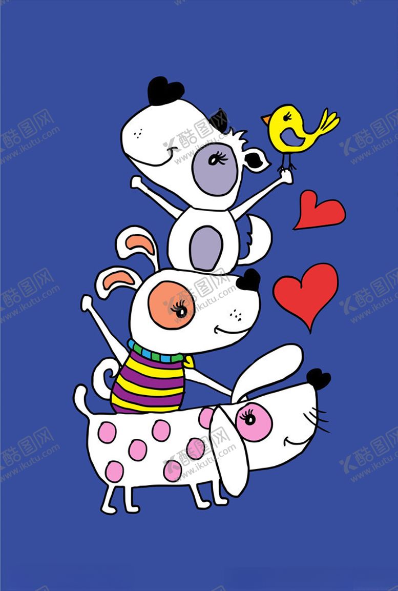 编号：71692209121106333615【酷图网】源文件下载-小清新涂鸦卡通插画