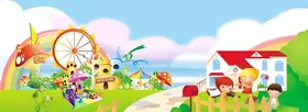 幼儿园背景