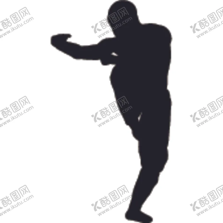 编号：31081503291849488174【酷图网】源文件下载-武术格斗剪影