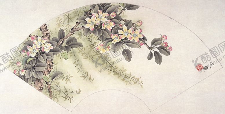 编号：11487307080434127822【酷图网】源文件下载-扇面