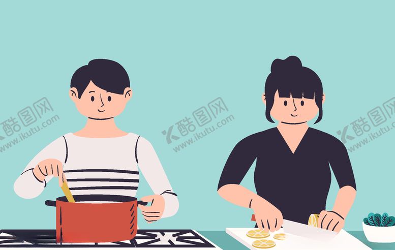 编号：55760410220504129765【酷图网】源文件下载-矢量卡通休闲人物