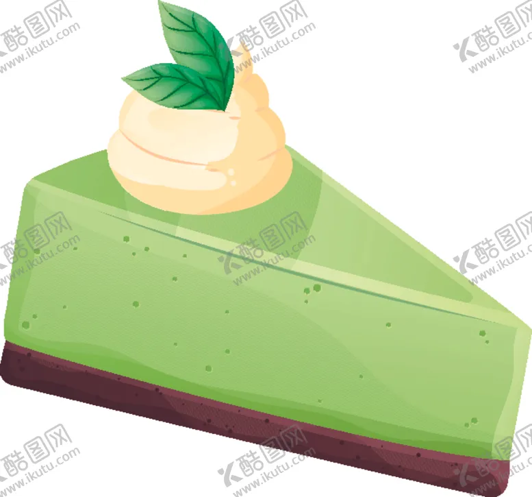 编号：45115803220707311320【酷图网】源文件下载-抹茶甜点