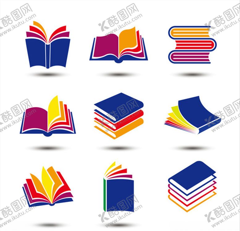 编号：94142106301641118188【酷图网】源文件下载-矢量手绘书本素材