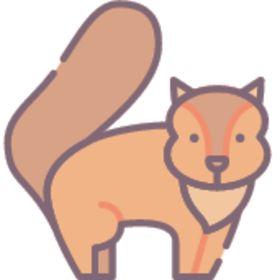 简笔松鼠