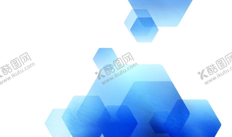 编号：95400507010416305798【酷图网】源文件下载-蓝色蜂巢形状