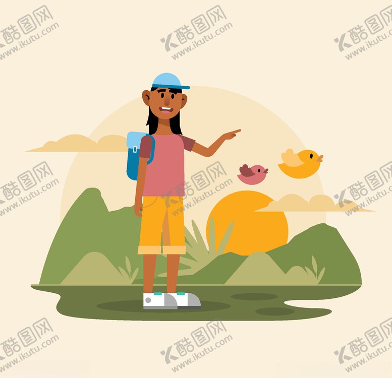 编号：22770510202125406195【酷图网】源文件下载-旅客游客