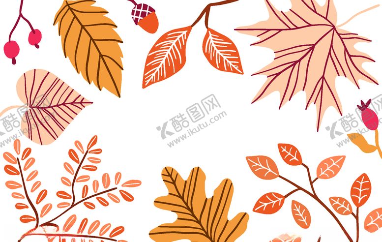 编号：12354110121647499058【酷图网】源文件下载-叶子背景