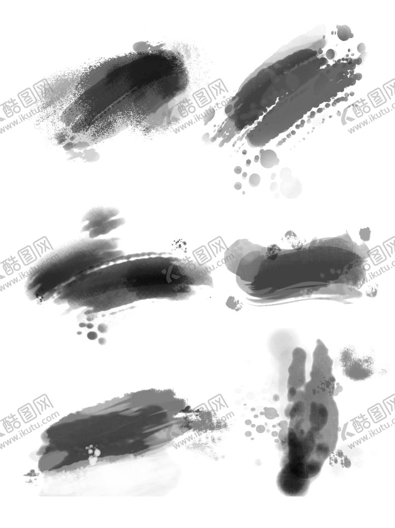 编号：58658507021656198023【酷图网】源文件下载-毛笔笔刷