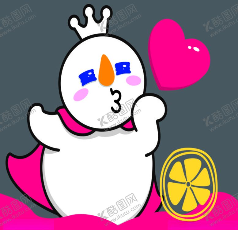 编号：73747405072245253695【酷图网】源文件下载-卡通雪人图片