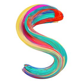 彩色字母