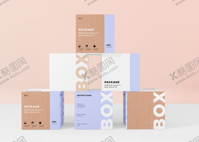 编号：83110409280352348915【酷图网】源文件下载-纸盒样机箱样机包装盒样机