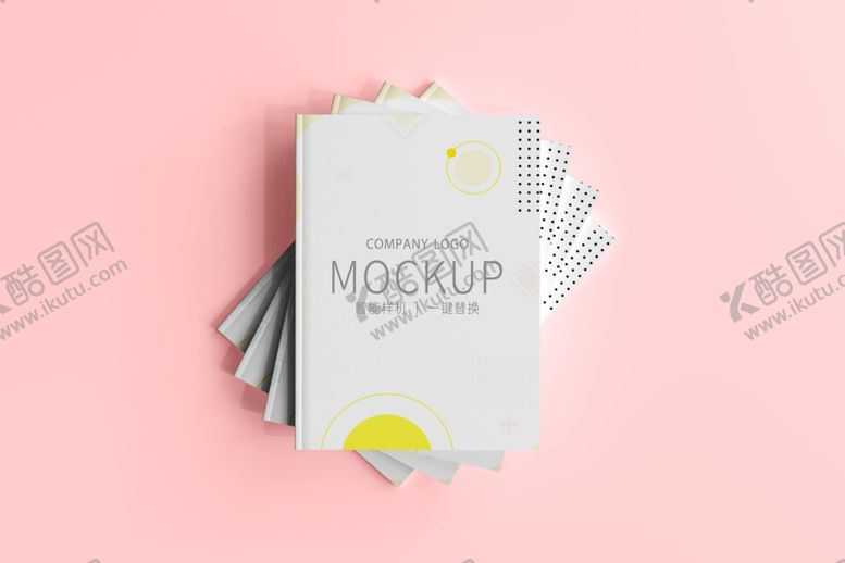 编号：40404404060237582873【酷图网】源文件下载-A4画册智能样机竖版画册样机