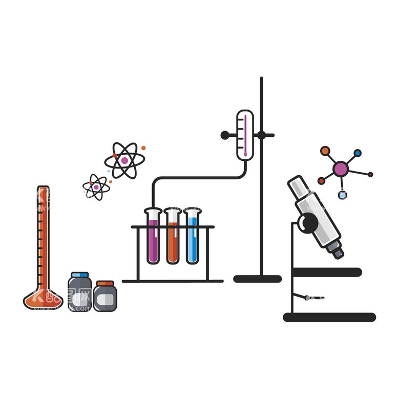 编号：89256710060825480364【酷图网】源文件下载-实验器材 
