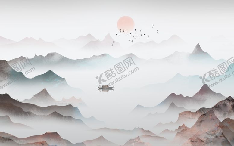 编号：92836707011405176784【酷图网】源文件下载-中式背景墙