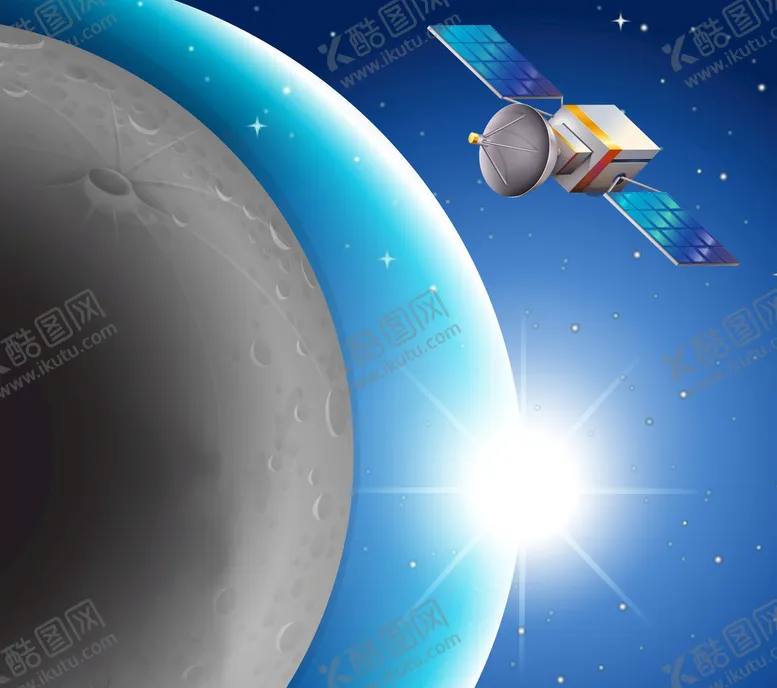 编号：50817309250406479754【酷图网】源文件下载-卡通宇宙太空图片