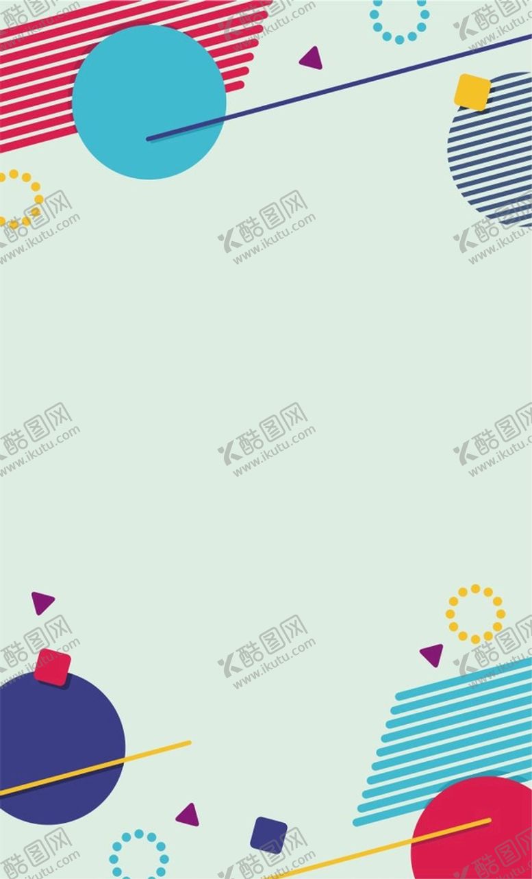 编号：43671310252225253641【酷图网】源文件下载-几何活动简约背景