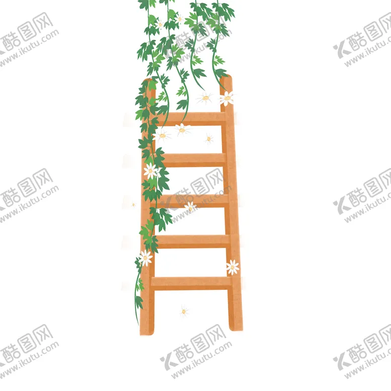编号：96217310111741597286【酷图网】源文件下载-卡通梯子