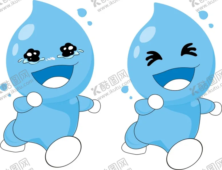 编号：30697410091149166431【酷图网】源文件下载-水滴人