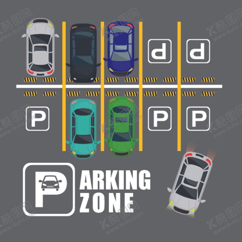 编号：47679109090850055295【酷图网】源文件下载-停车区鸟撖图