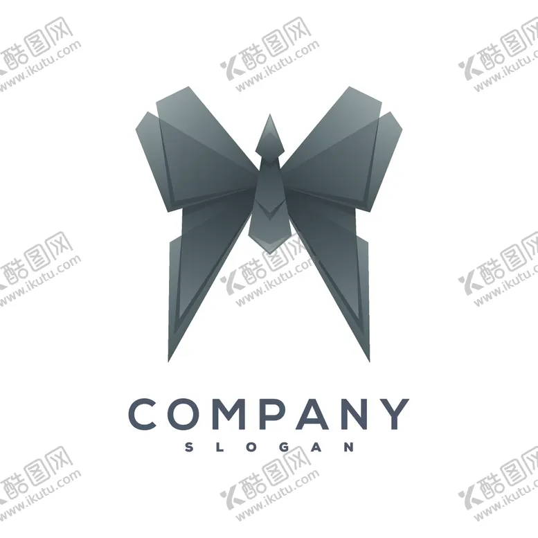 编号：84153006301338018646【酷图网】源文件下载-蝴蝶logo