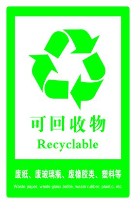 可回收标质