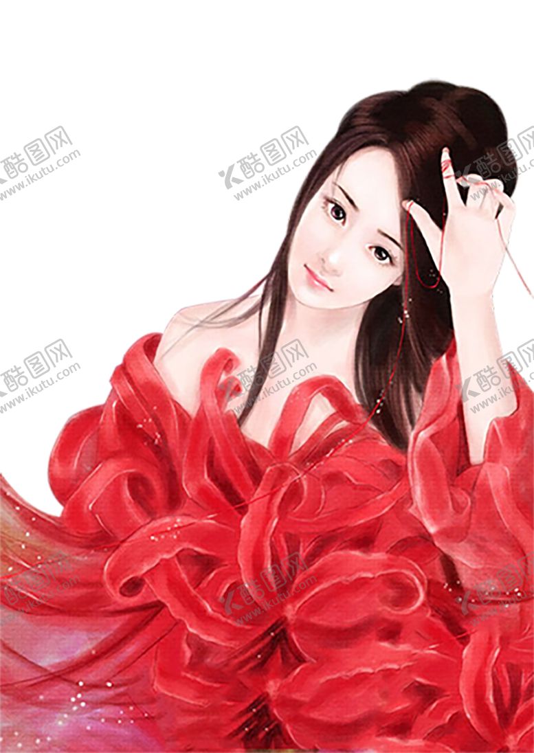 编号：24007302040206519650【酷图网】源文件下载-古装帅哥美女插画图片 