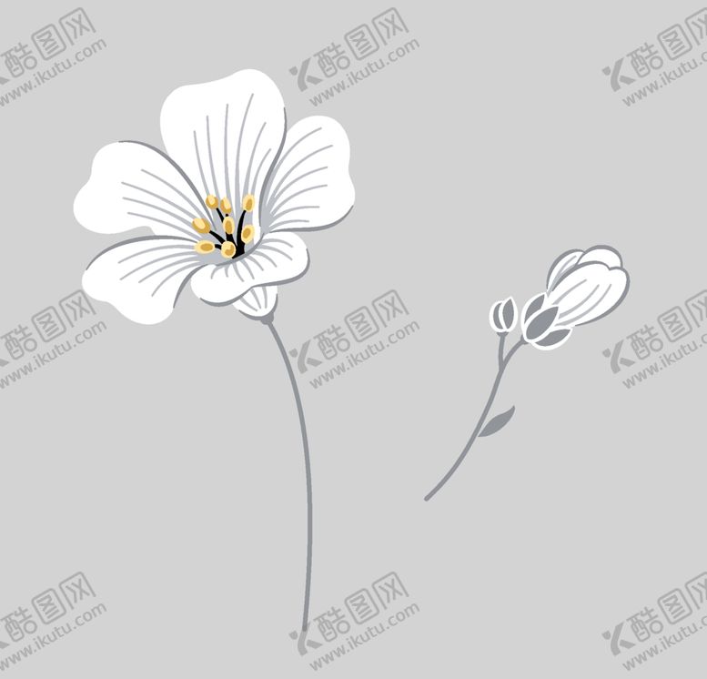编号：66802404280941203661【酷图网】源文件下载-手绘花卉