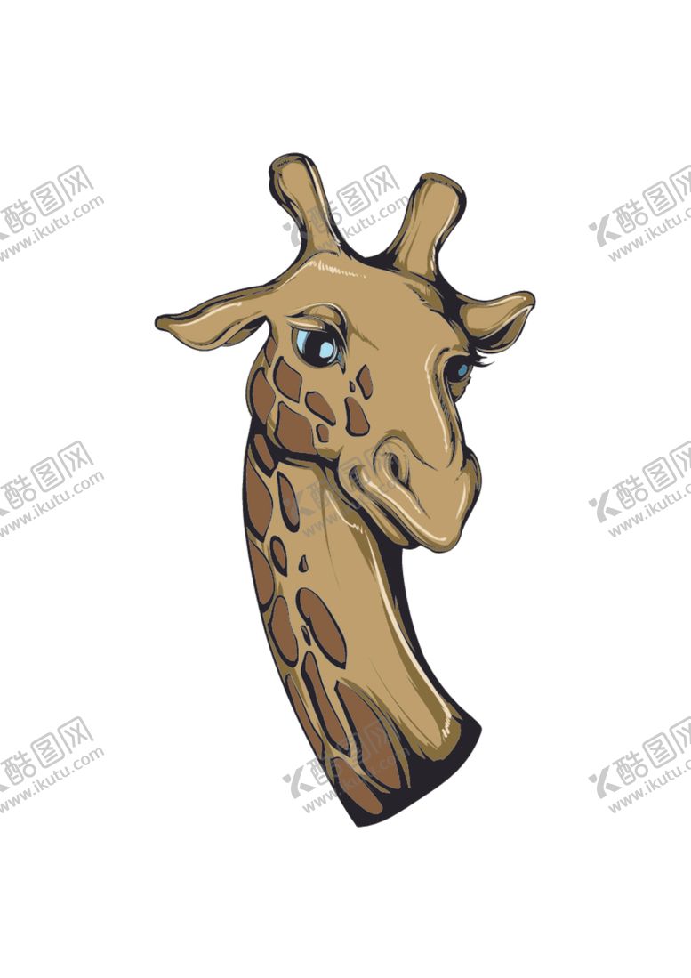 编号：38613209221833026442【酷图网】源文件下载-创意可爱卡通动物头像素材