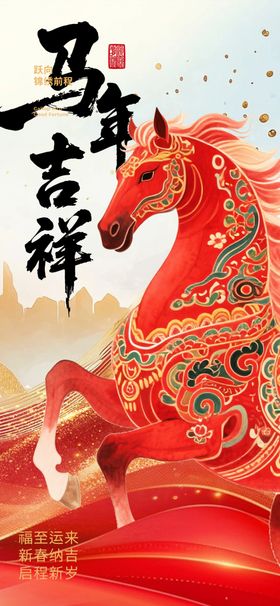 马年海报