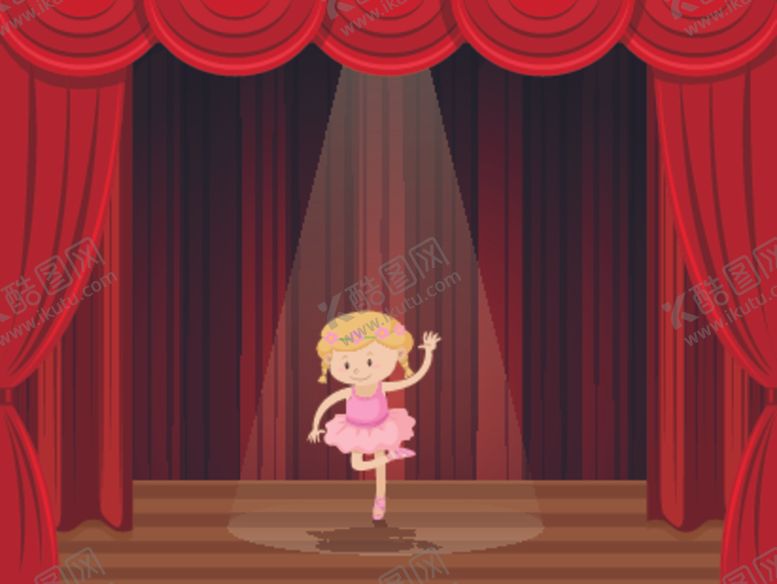 编号：80828609242014385175【酷图网】源文件下载-卡通表演儿童