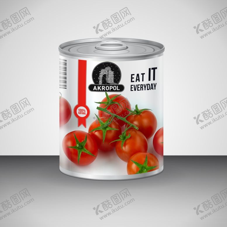 编号：34307509260519521784【酷图网】源文件下载-调料罐肉罐头包装效果样机