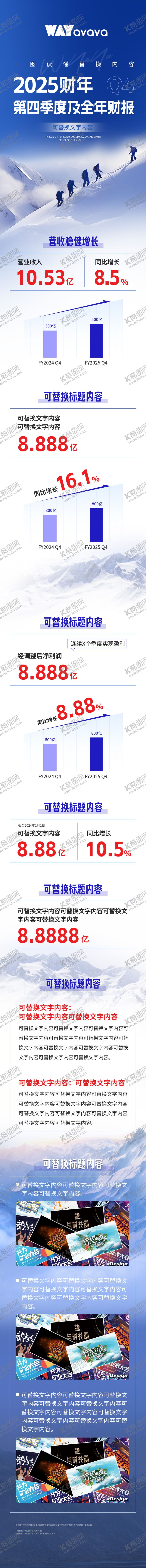 编号：62176802111415501758【酷图网】源文件下载-雪山登顶季度财报