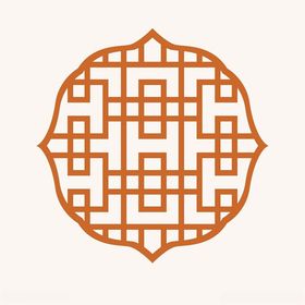 花纹圆形边框中式传统边传统