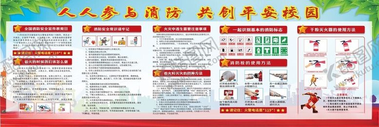 编号：31248702240611387707【酷图网】源文件下载-消防安全专栏