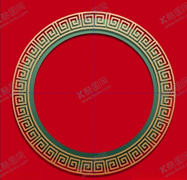 编号：82243109250209017787【酷图网】源文件下载-中国风边框金色