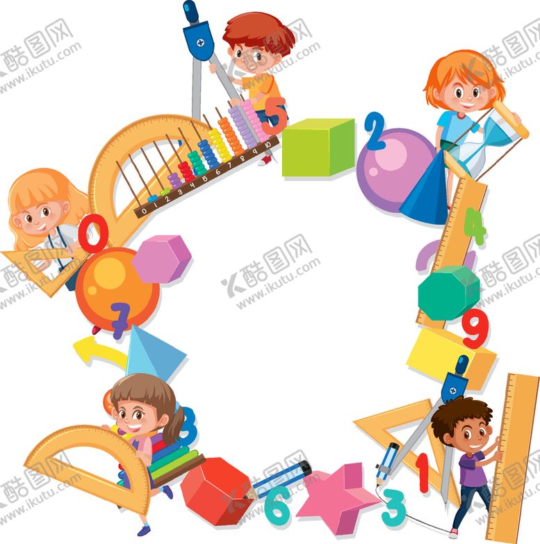 编号：76018511260119153737【酷图网】源文件下载-卡通学生 