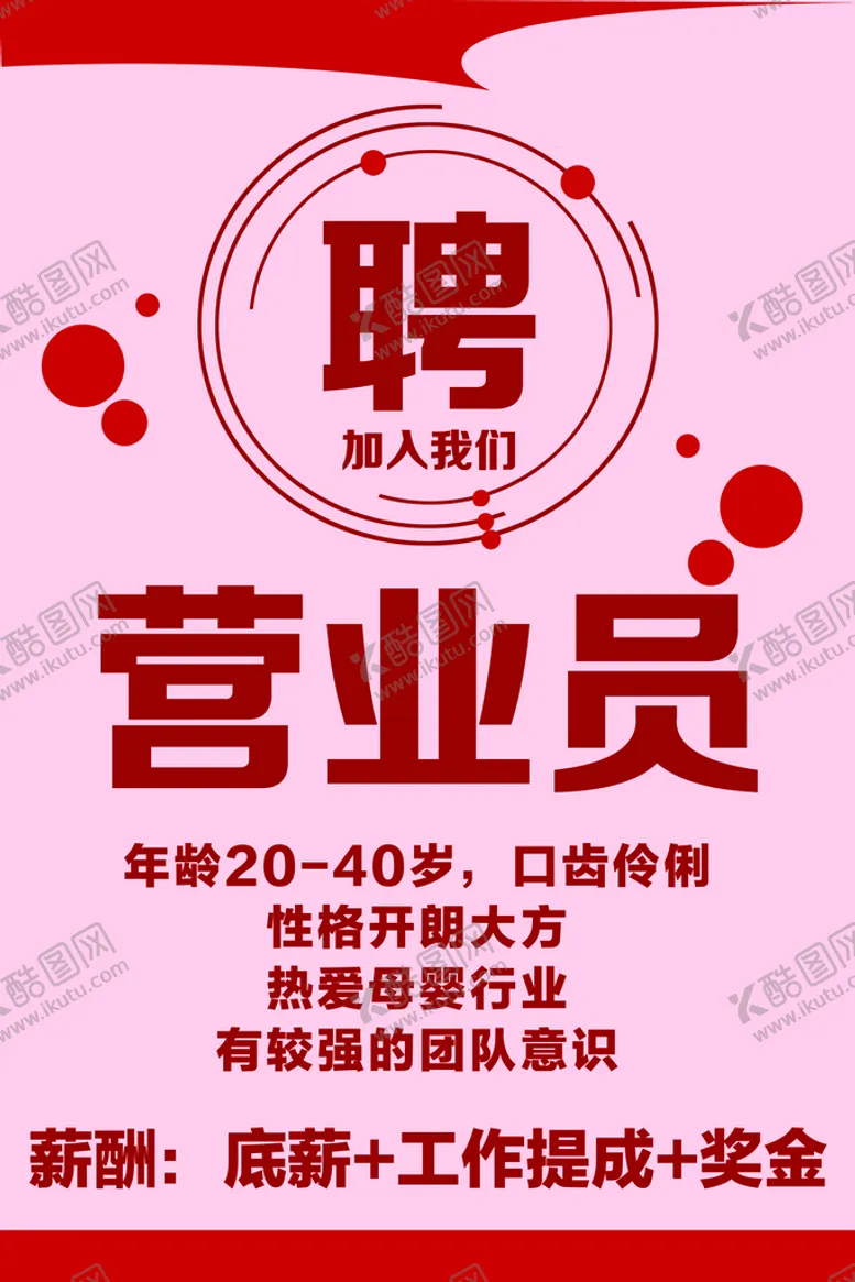 编号：07296809212024137491【酷图网】源文件下载-招聘